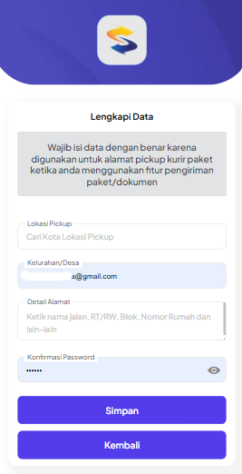 Formulir Pendaftaran SIMASRIM