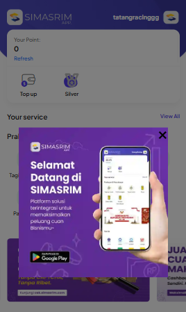 Dashboard SIMASRIM
